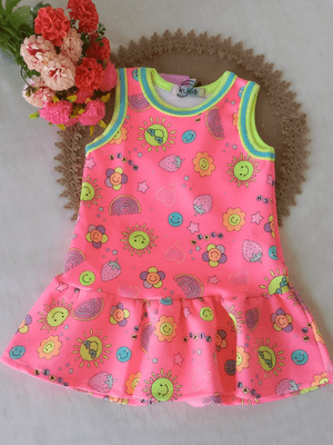 Vestido infantil hot sale tamanho 3